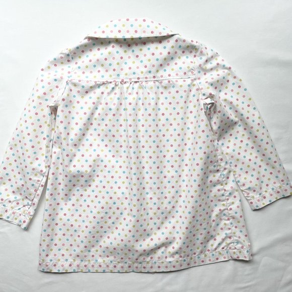 Garnet Hill Polka Dot Ruffle Jacket Youth Girls Size 7 - Picture 8 of 9